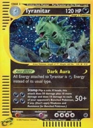 Tyranitar (29) 29/165 - Holofoil