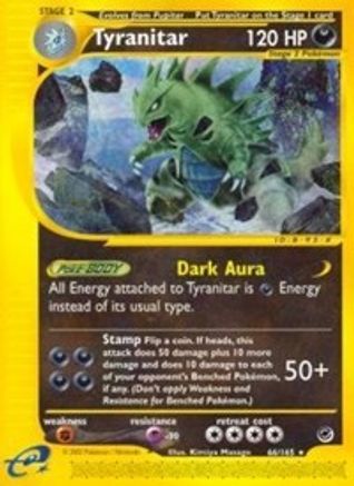 Tyranitar (66) 66/165 - Reverse Holofoil