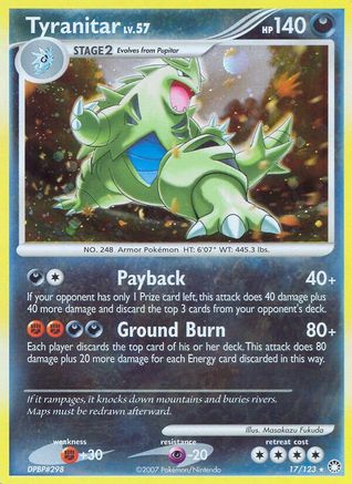 Tyranitar 17/123 - Holofoil