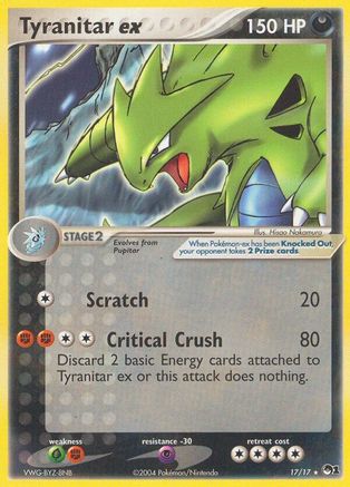 Tyranitar ex (Holo) 17/17 - Holofoil