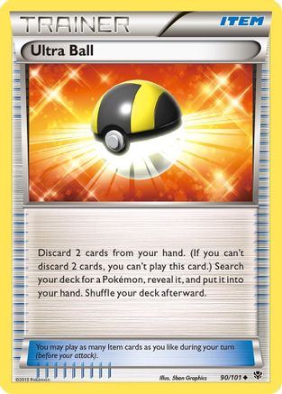 Ultra Ball 90/101 - Reverse Holofoil