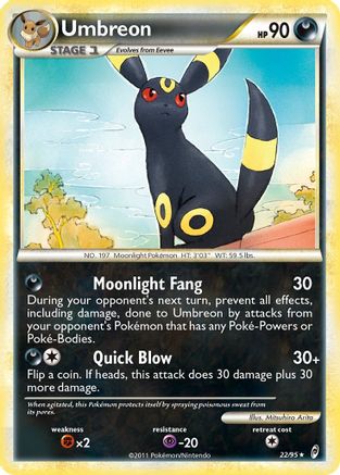 Umbreon 22/95 - Reverse Holofoil