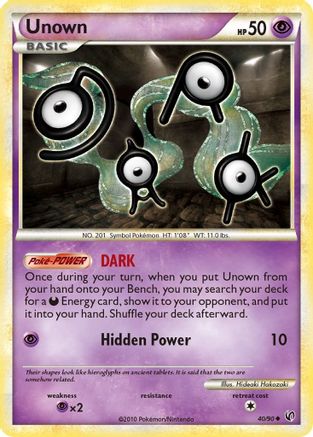 Unown 40/90 -