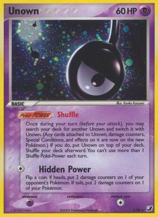 Unown (!) !/115 - Holofoil