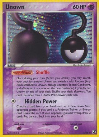 Unown (?) ?/115 - Holofoil