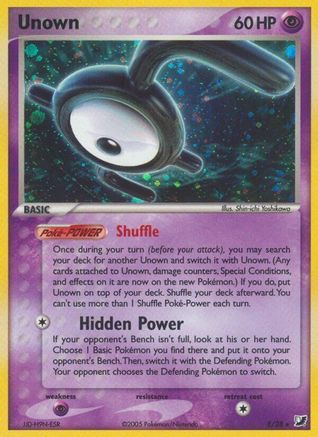 Unown (E) E/115 - Holofoil