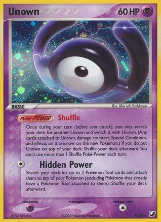 Unown (H) H/115 - Holofoil