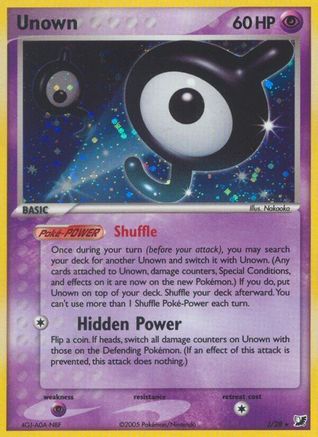 Unown (J) J/115 - Holofoil