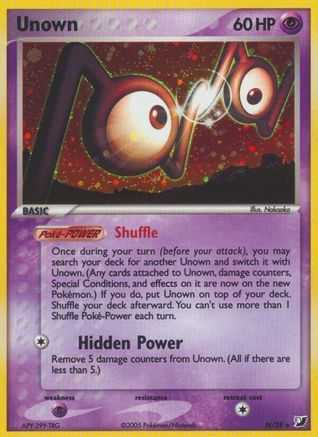 Unown (N) N/115 - Holofoil