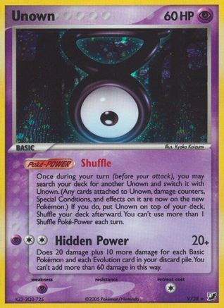 Unown (V) V/115 - Holofoil