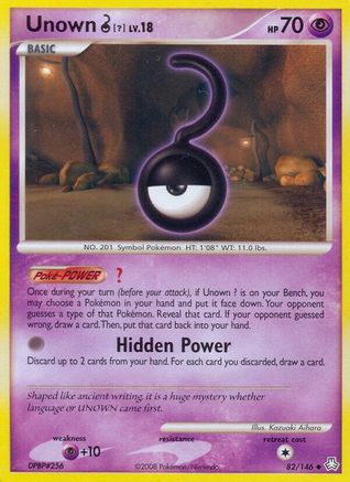 Unown (?) 82/146 - Reverse Holofoil