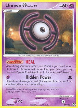 Unown [H] 29/106 -