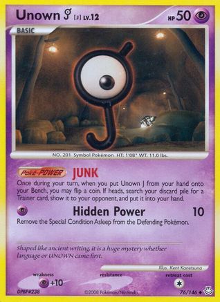 Unown (J) 76/146 -