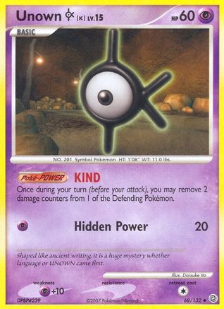 Unown [K] 68/132 -