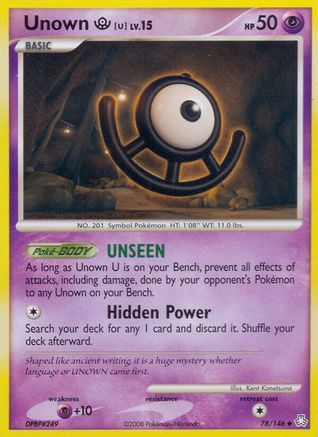 Unown (U) 78/146 -