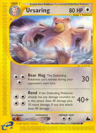 Ursaring 110/144 - Reverse Holofoil