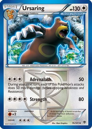 Ursaring (Team Plasma) 76/101 -