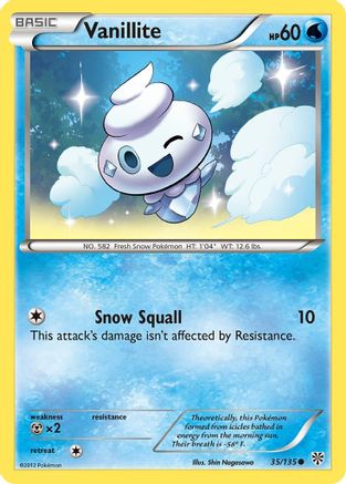 Vanillite 35/135 - Reverse Holofoil