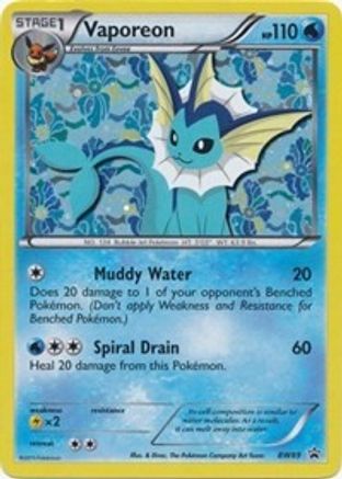 Vaporeon - BW89 BW89/101 - Holofoil