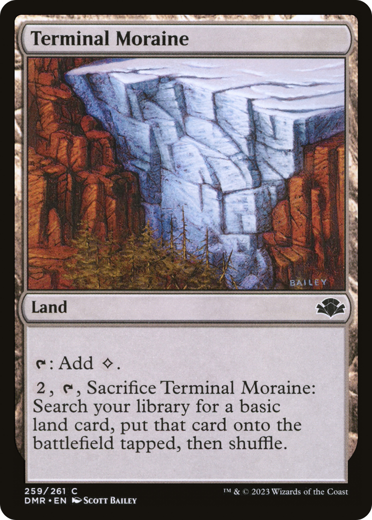 Terminal Moraine (DMR-259) -  Foil