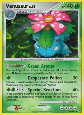 Venusaur 13/147 - Reverse Holofoil