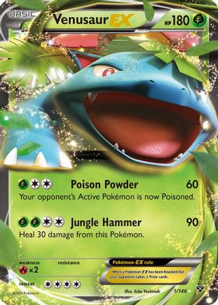 Venusaur EX 1/146 - Holofoil