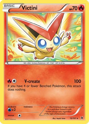 Victini (15) 15/101 - Holofoil