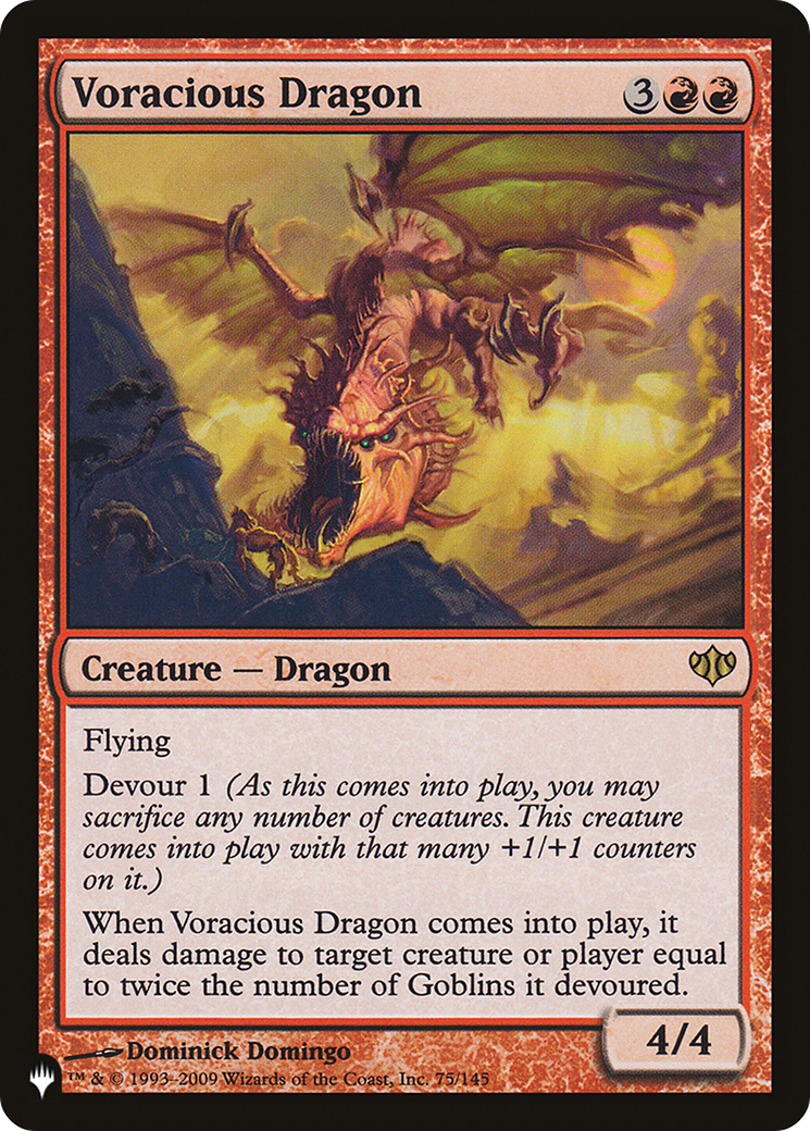 Voracious Dragon (LIST-CON-75) -