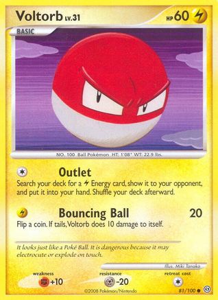 Voltorb (81) 81/100 -