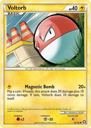 Voltorb 83/102 - Reverse Holofoil