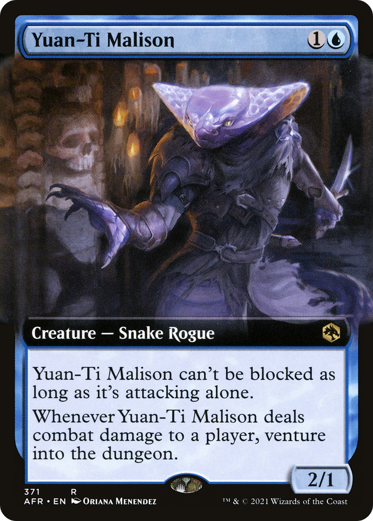 Yuan-Ti Malison (AFR-371) - : (Extended Art)