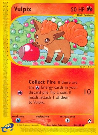 Vulpix 116/147 - Reverse Holofoil