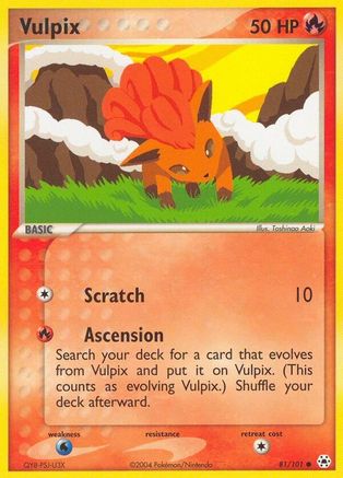 Vulpix 81/101 -