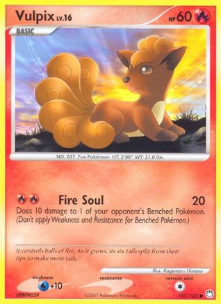 Vulpix 107/123 -