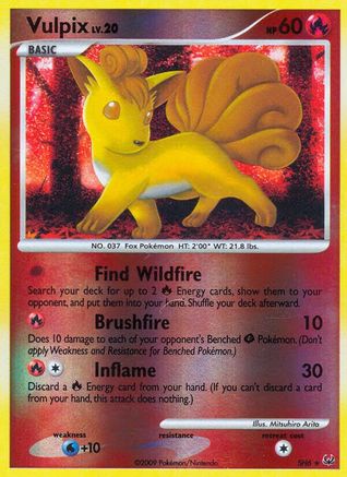 Vulpix (Shiny) SH6/127 - Reverse Holofoil