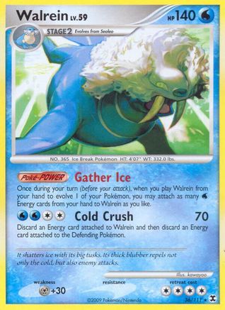 Walrein 36/111 - Reverse Holofoil