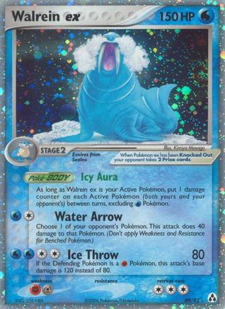 Walrein ex 89/92 - Holofoil