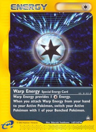 Warp Energy 147/147 - Reverse Holofoil