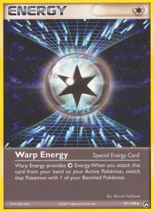 Warp Energy 91/108 - Reverse Holofoil