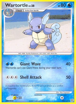 Wartortle 75/132 -