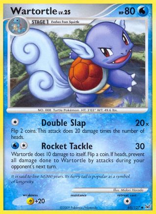 Wartortle 65/127 -