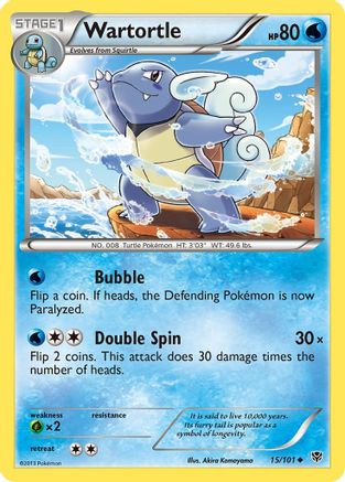 Wartortle 15/101 -