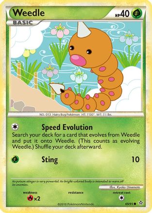 Weedle 69/95 -