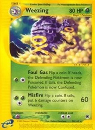 Weezing (70) 70/165 - Reverse Holofoil