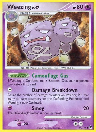 Weezing 87/111 -