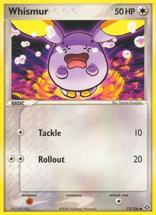 Whismur 73/106 - Reverse Holofoil