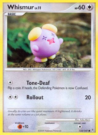 Whismur 132/147 - Reverse Holofoil