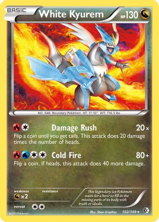 White Kyurem 102/149 -