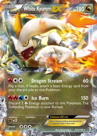 White Kyurem EX 103/149 - Holofoil