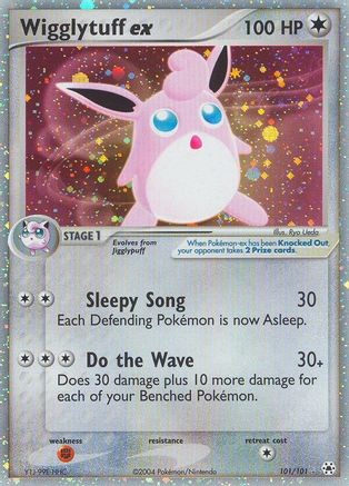 Wigglytuff ex 101/101 - Holofoil